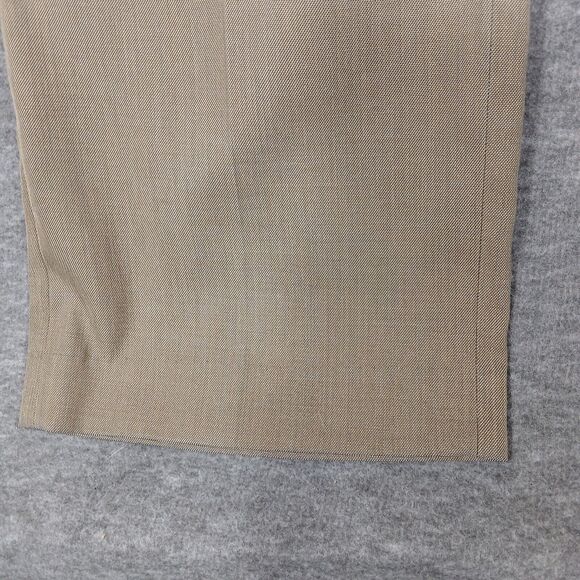 Perry Ellis Folio Flex Classic Fit Dress Pants Slacks Mens Size 36x32 - Gray - Picture 5 of 14